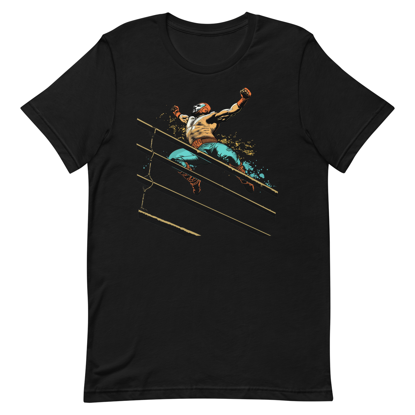 Luchador Leap Unisex T-Shirt