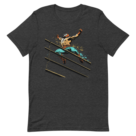 Luchador Leap Unisex T-Shirt