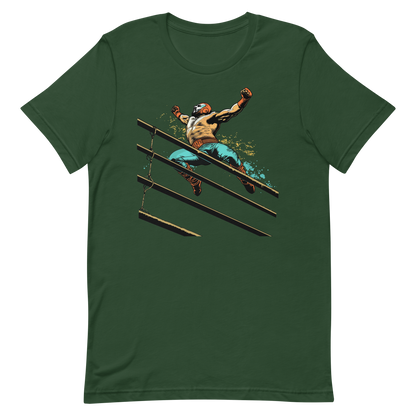 Luchador Leap Unisex T-Shirt