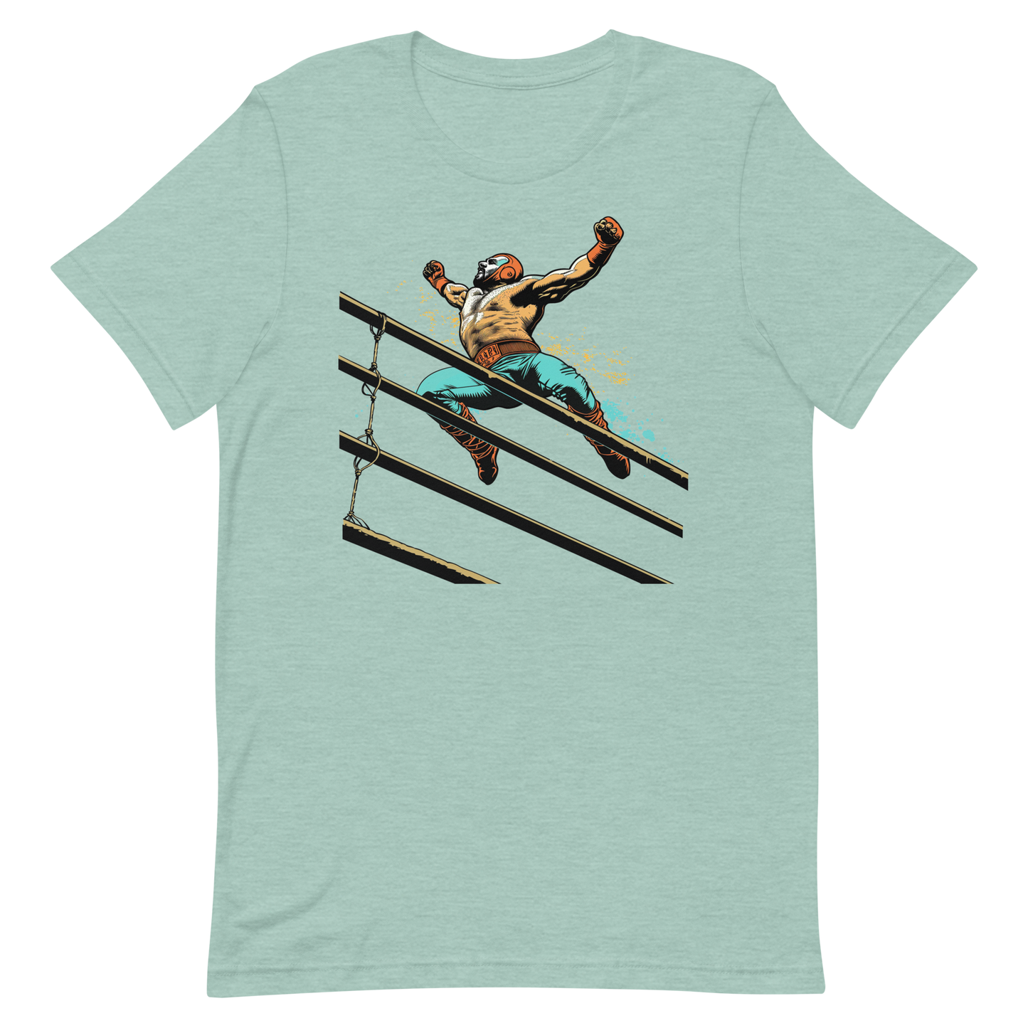 Luchador Leap Unisex T-Shirt