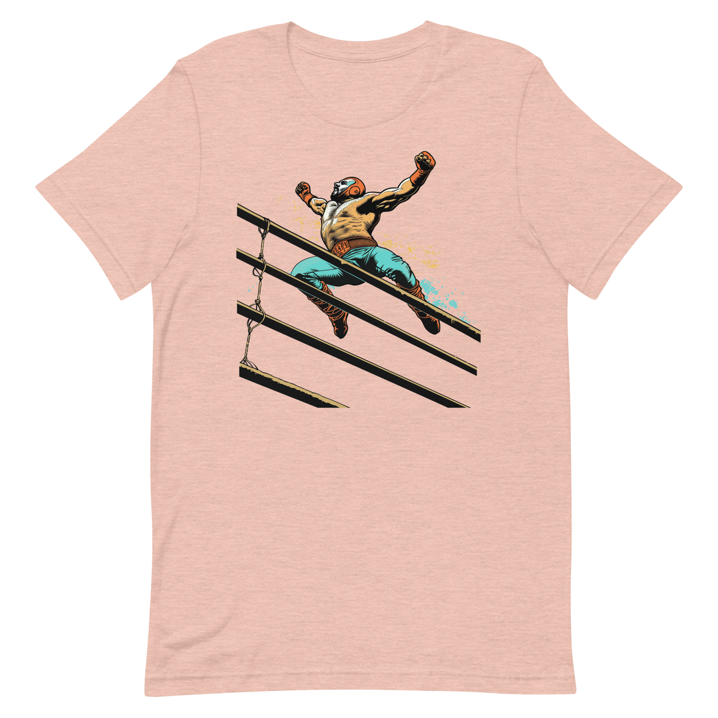 Luchador Leap Unisex T-Shirt