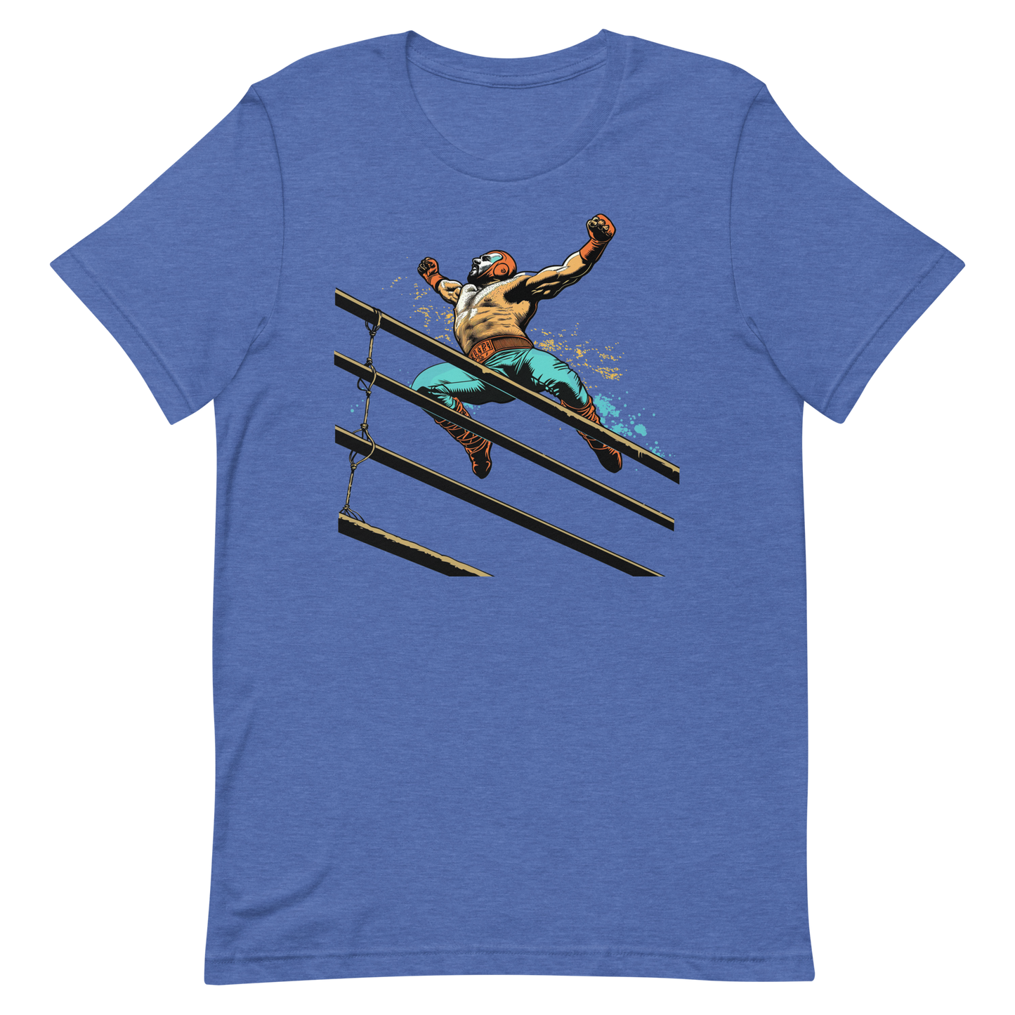 Luchador Leap Unisex T-Shirt