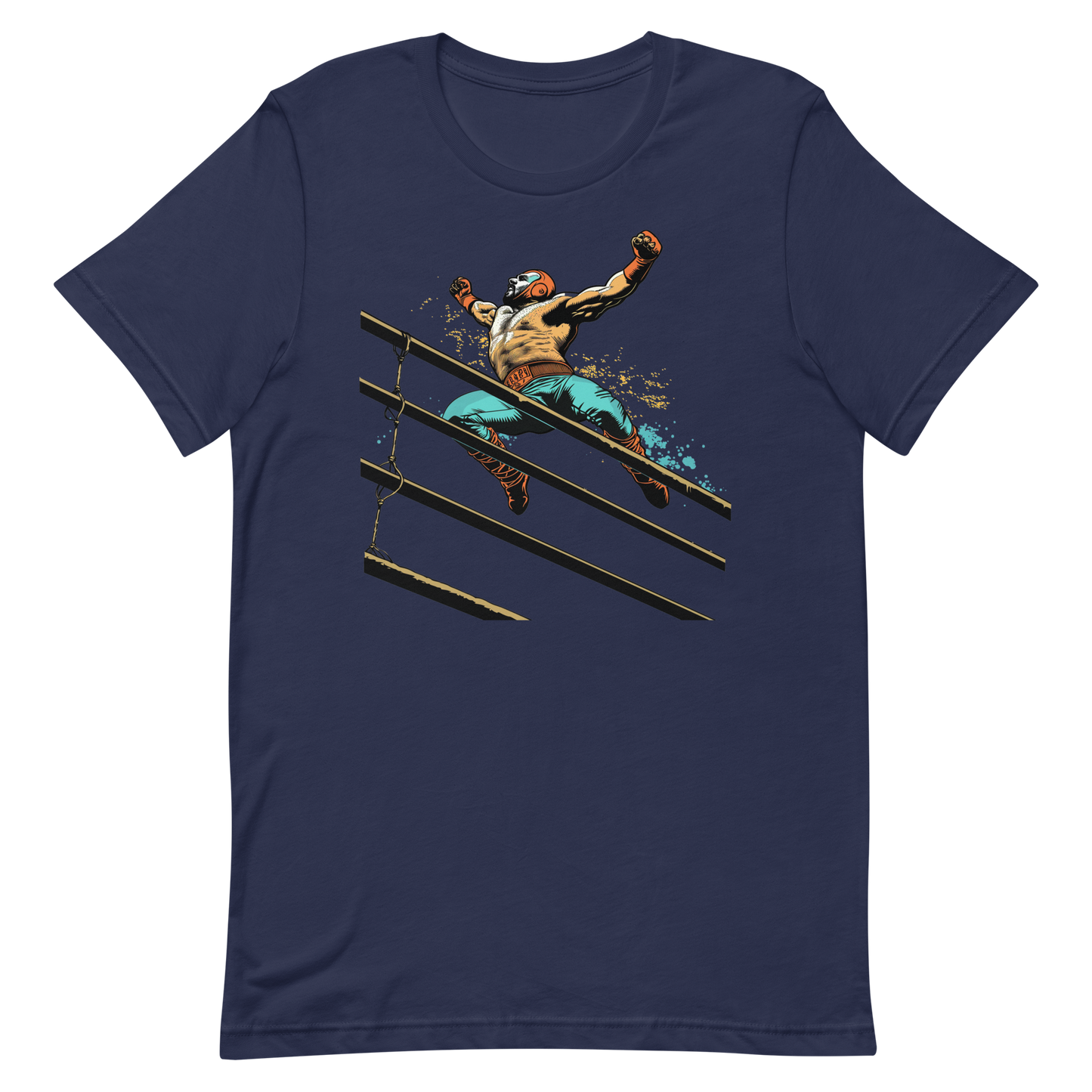 Luchador Leap Unisex T-Shirt