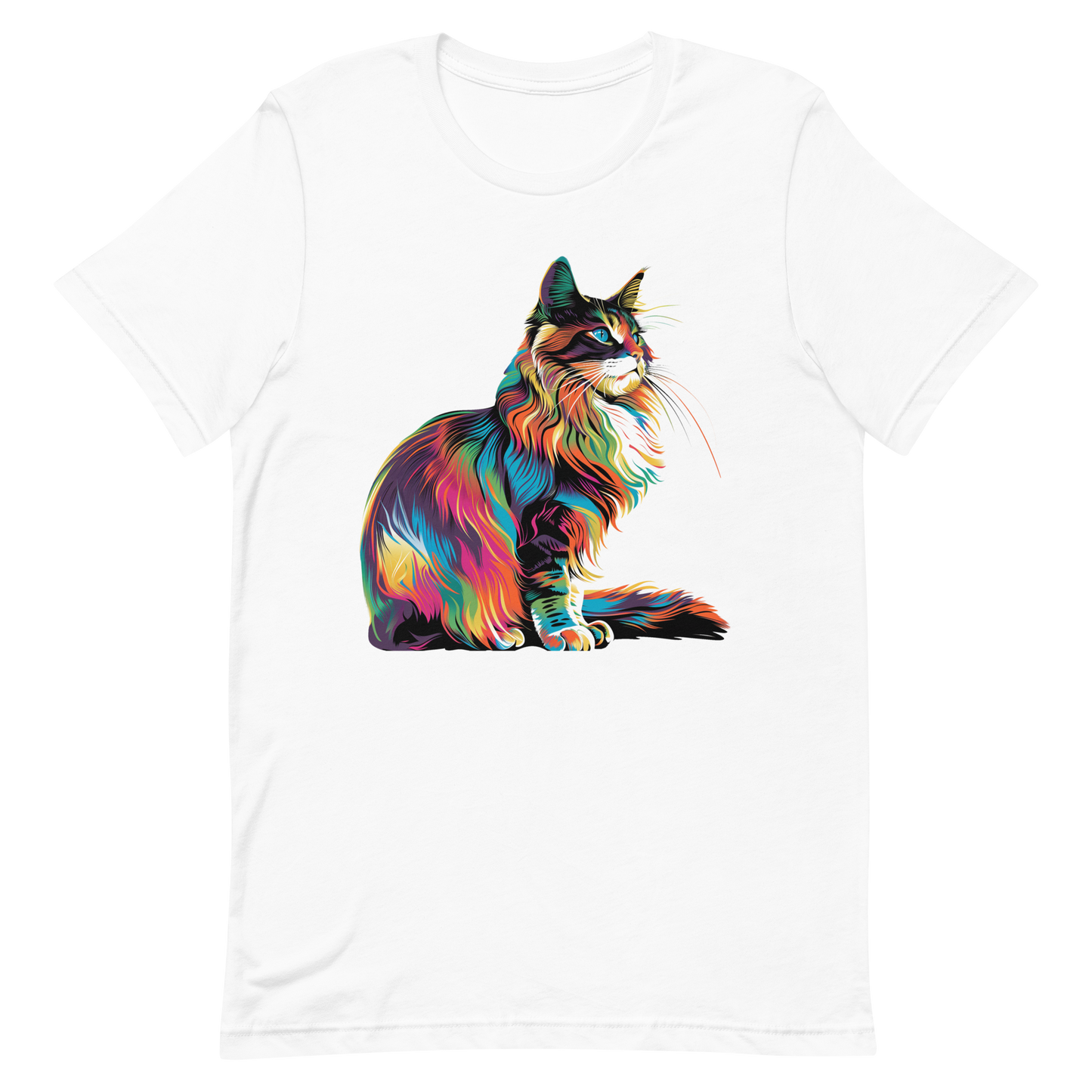 Chromatic Whiskers Unisex T-Shirt