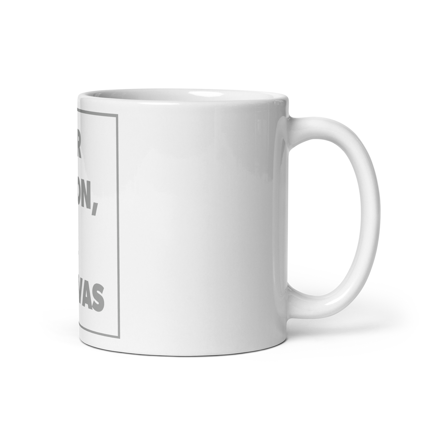 Custom Personalized White Glossy Mug