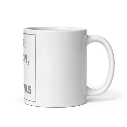 Custom Personalized White Glossy Mug