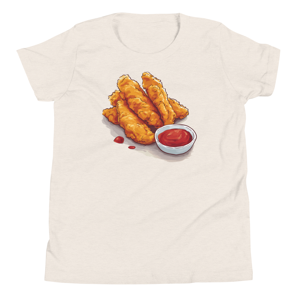 Chicken Tenders Youth Short Sleeve T-Shirt