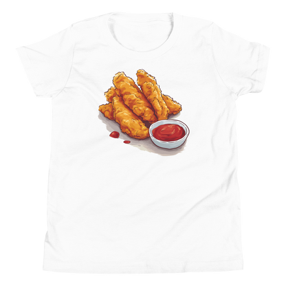 Chicken Tenders Youth Short Sleeve T-Shirt